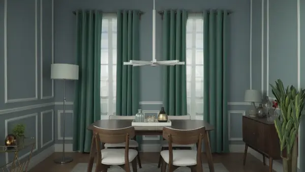 Sculptural LED Pendant with Geometric Modern Design - Image 6