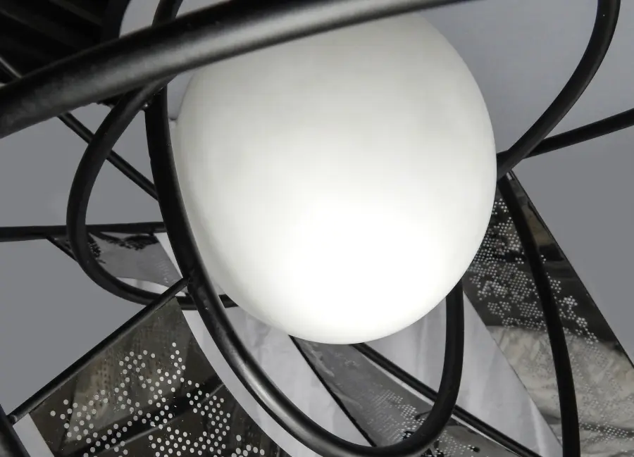 Sculptural LED Pendant with Architectural Flair - Image 3