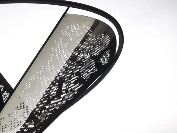 Sculptural LED Pendant with Architectural Flair - Image 4