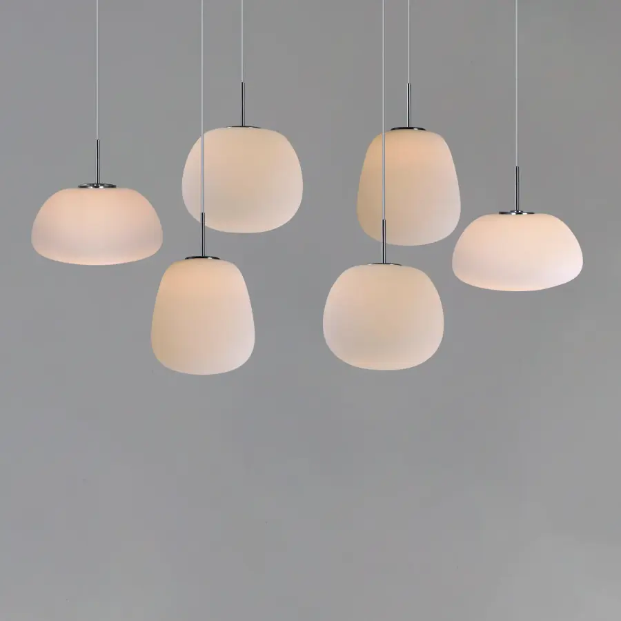 Puffs 6-Light LED Multi-Light Pendant - Image 2