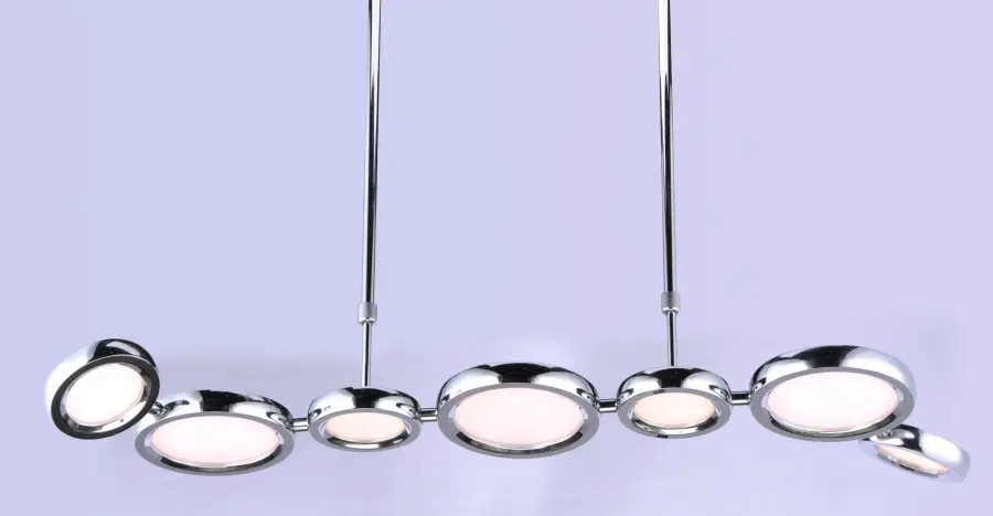 Timbale 7-Light LED Multi-Light Pendant - Image 2