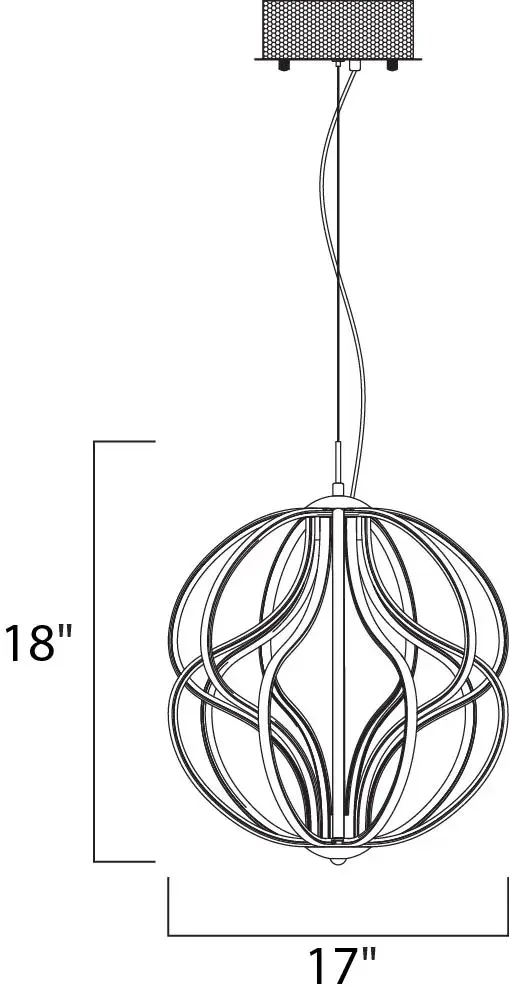 Aura Single Pendant Light - Image 5