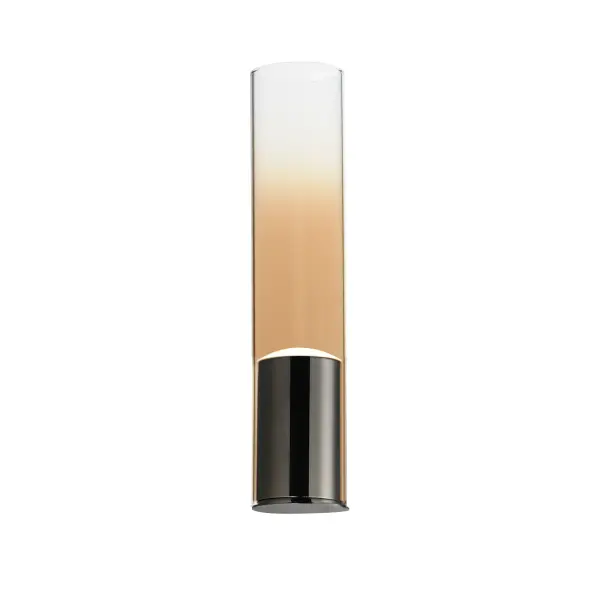Futuristic Minimalist Sconce with Dynamic Gradient Glass Effect - Image 2