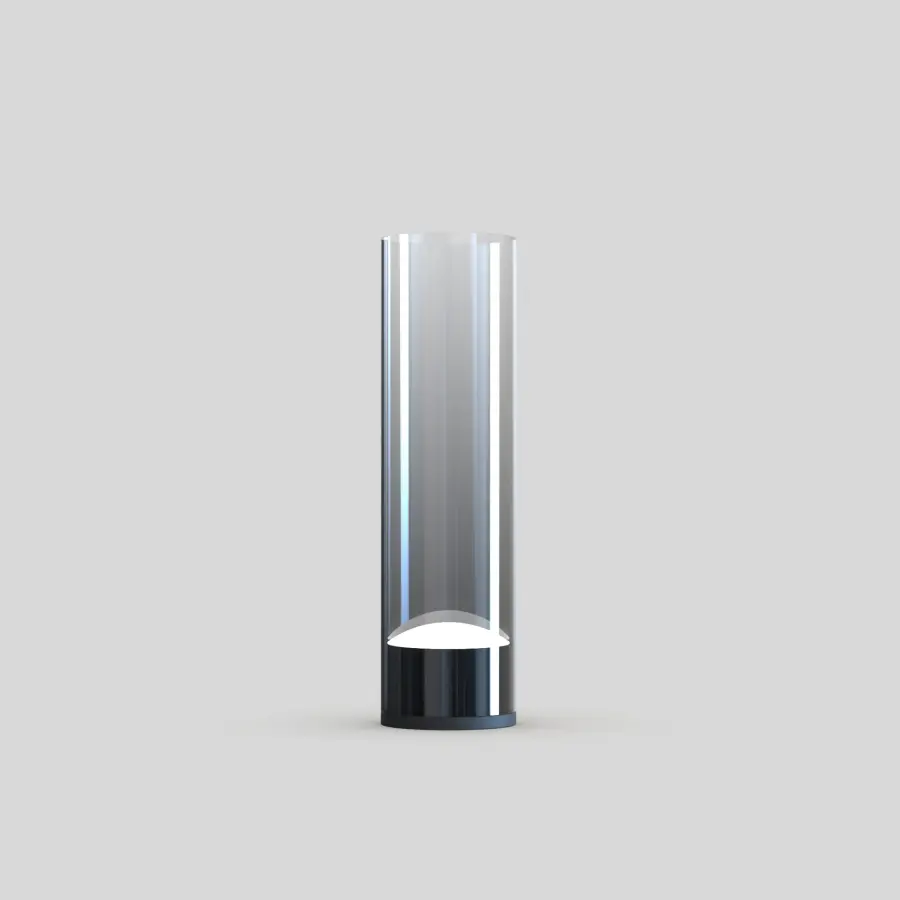Sleek Modern LED Table Lamp with Striking Gradient Glass Effect - Image 3