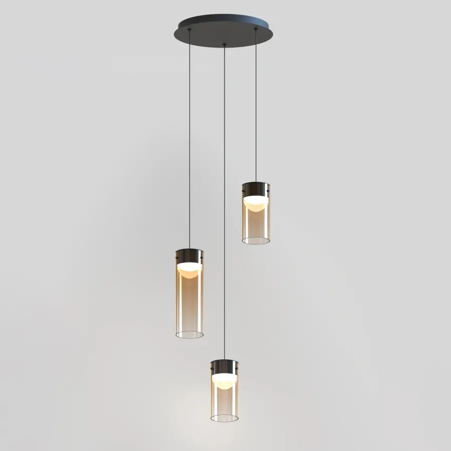 Sleek Modern Pendant with Stunning Gradient Glass Effect - Image 2