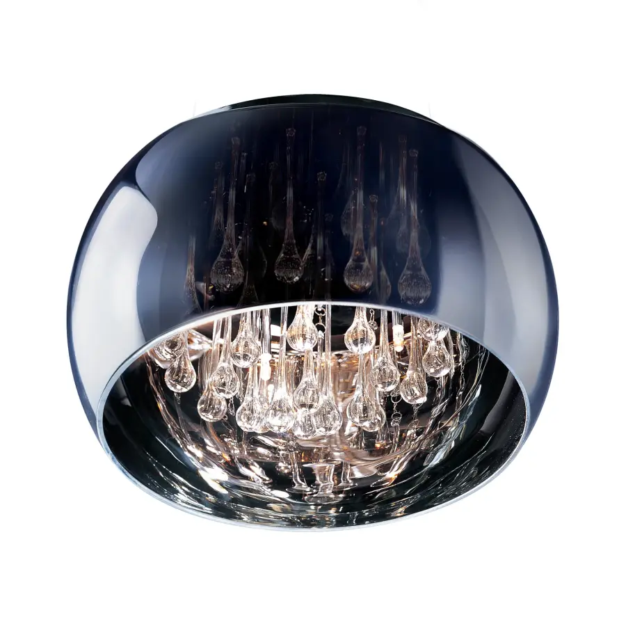 Sense 5-Light Flush Mount in Polished Chrome - Image 1