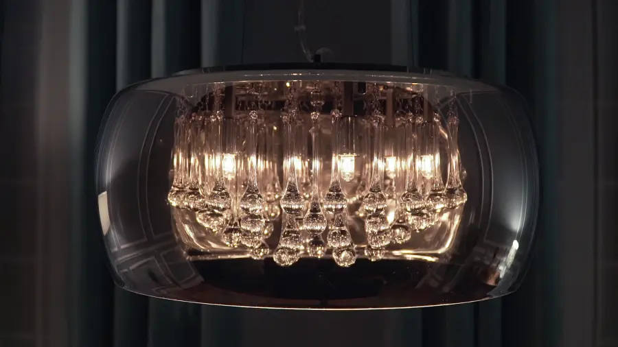 Sense Single Pendant Light in Polished Chrome - Image 2