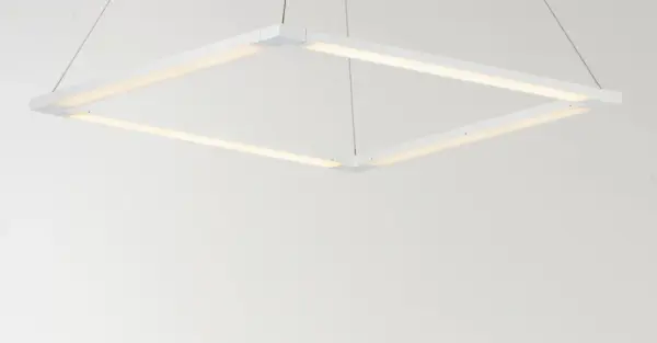 Rotator Single Pendant in Matte White - Image 4