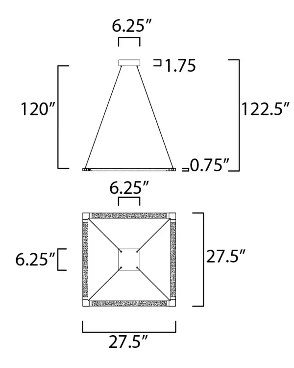 Rotator Single Pendant in Matte White - Image 5