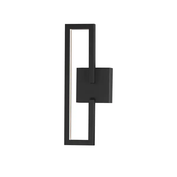 The Penrose wall sconce transforms mathematical precision into artistic form with its geometric cube-inspired design. Integrated LED channels deliver warm, efficient light while the aluminum and steel construction ensures durability.