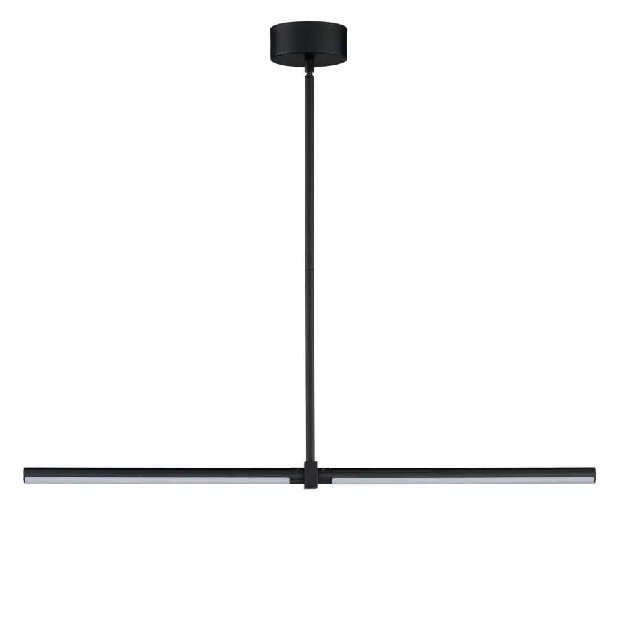 Dorian 36" Linear LED Pendant in Matte Black - Image 1