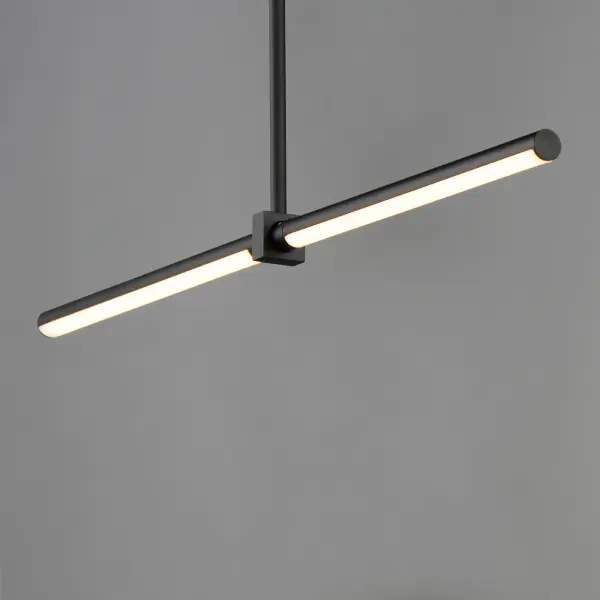 Dorian 36" Linear LED Pendant in Matte Black - Image 3