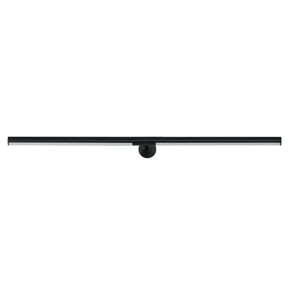 The Dorian Picture Light combines modern design with practical functionality. Its dual rotating LED tubes allow precise light positioning for artwork and collectibles, while the sleek matte black finish adds contemporary elegance. - alternate view