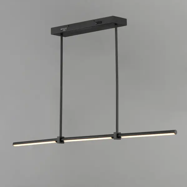 Dorian 48" Linear LED Pendant in Matte Black - Image 2
