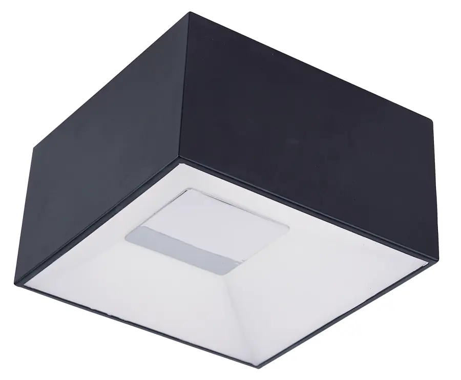 Collage LED Flush Mount in Black - Image 1