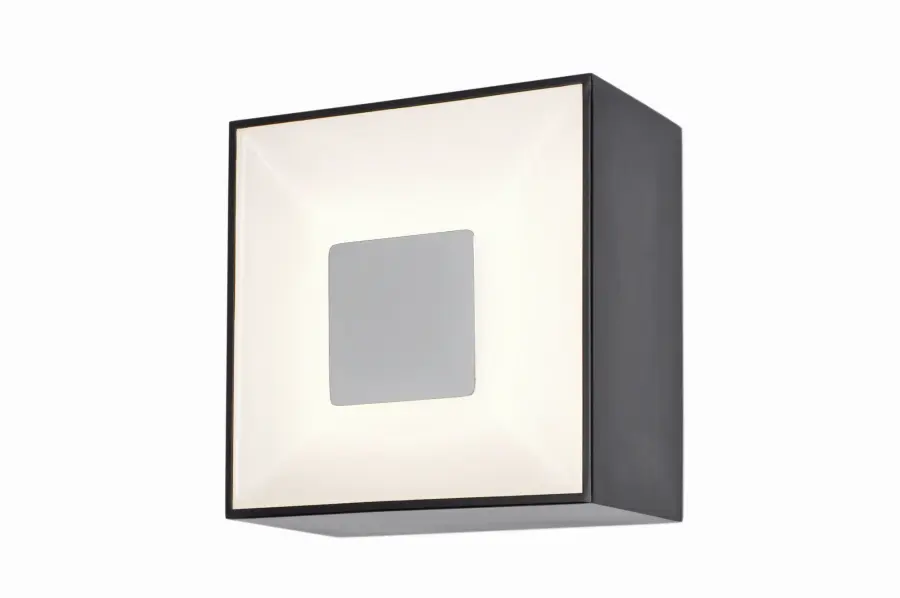 Collage LED Flush Mount in Black - Image 2