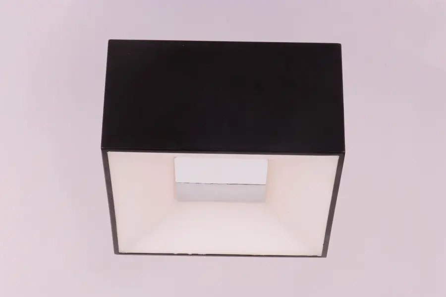 Collage LED Flush Mount in Black - Image 3