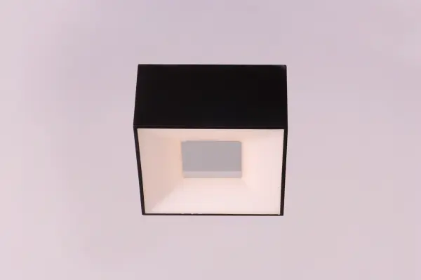 Collage LED Flush Mount in Black - Image 4
