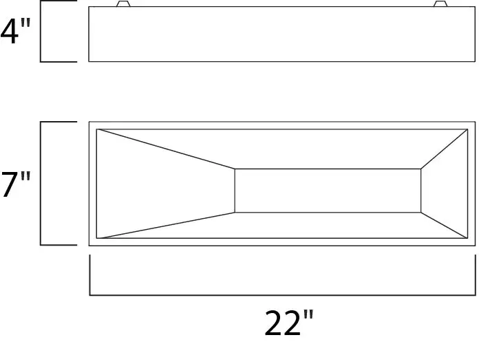 Collage LED Flush Mount in Black - Image 7
