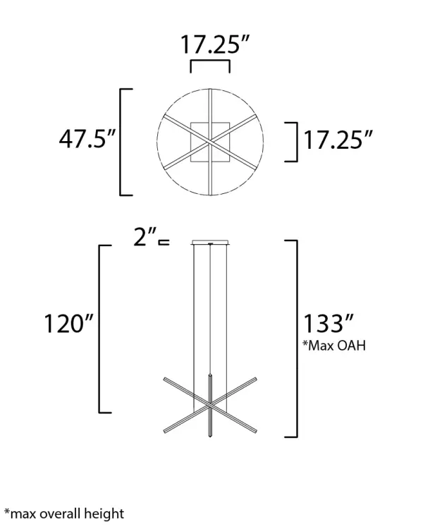 Hover 3-Light LED Multi-Light Pendant - Image 5