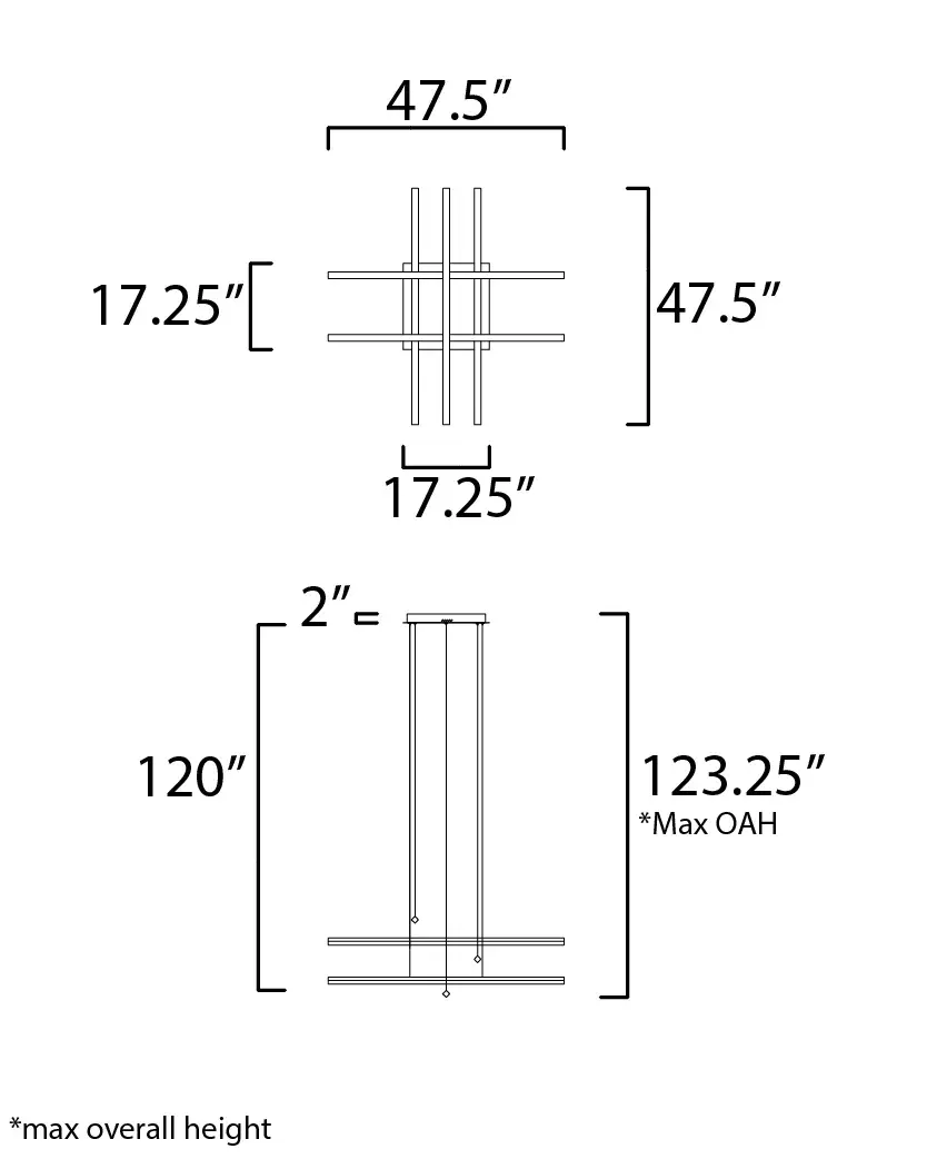 Hover 5-Light LED Multi-Light Pendant - Image 6