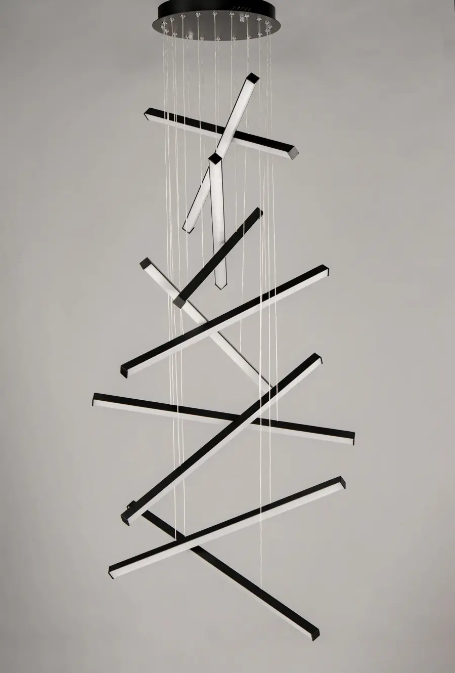 Hover 10-Light LED Multi-Light Pendant - Image 2