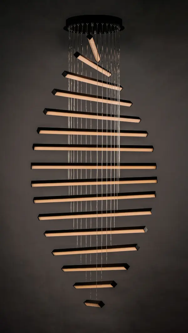 Hover 16-Light LED Multi-Light Pendant - Image 3