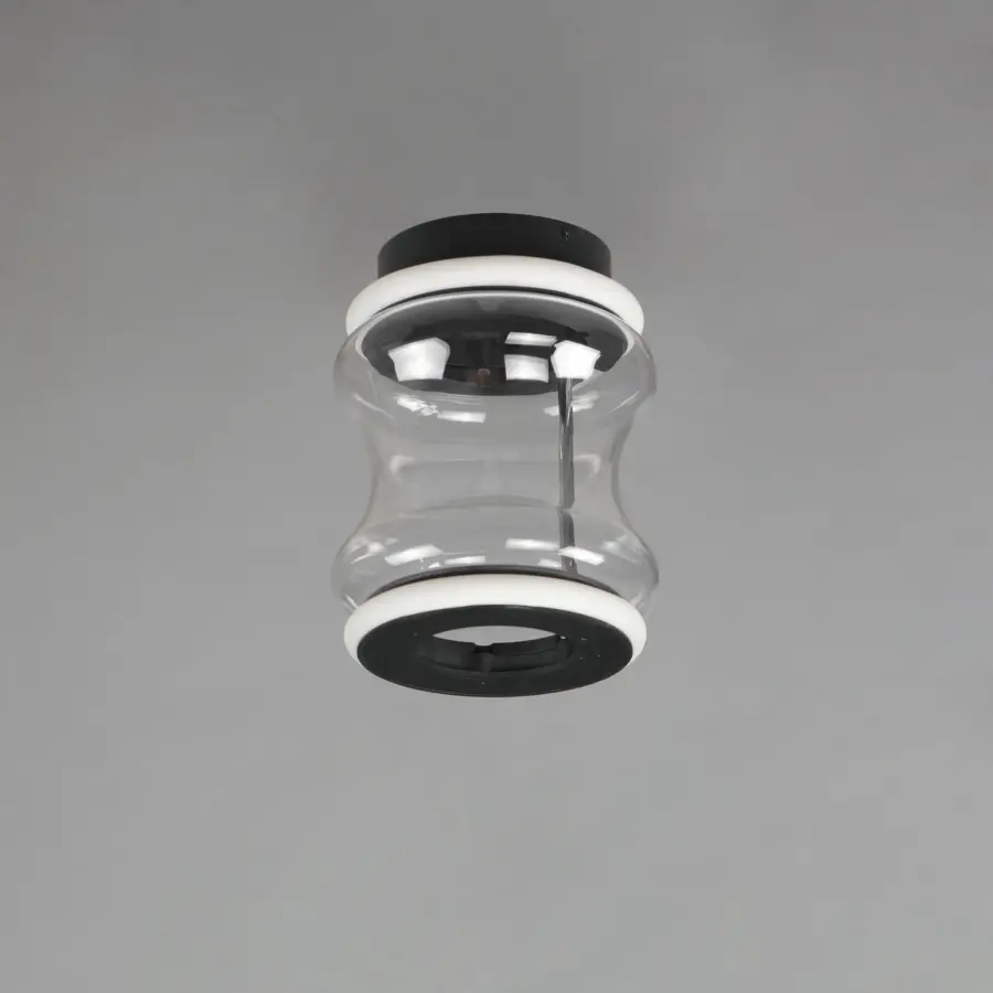 Syndicate LED Flush Mount in Matte Black - Image 3