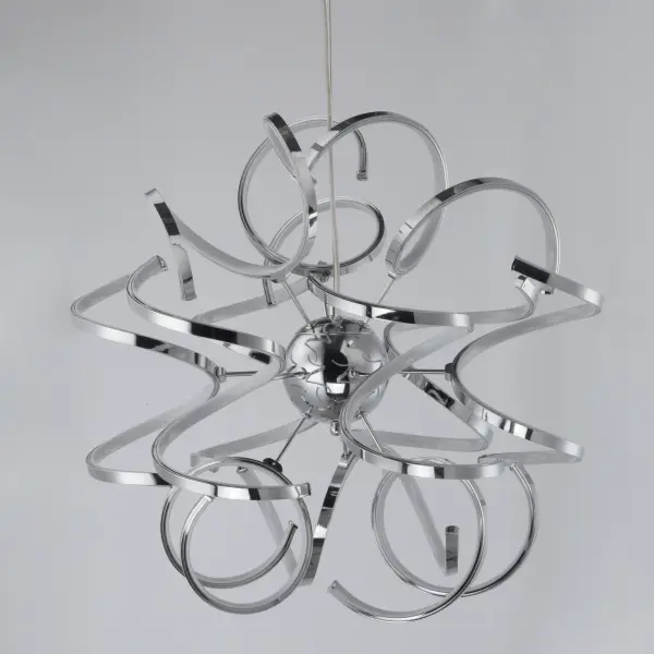 Chaos Single LED Pendant in Polished Chrome - Image 2