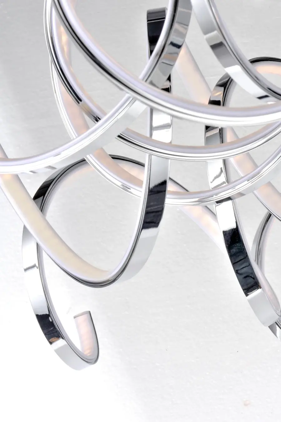 Chaos Single LED Pendant in Polished Chrome - Image 2