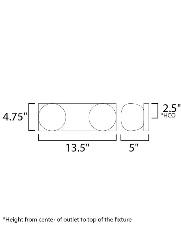 Pod 2-Light LED Bath Vanity - Image 5