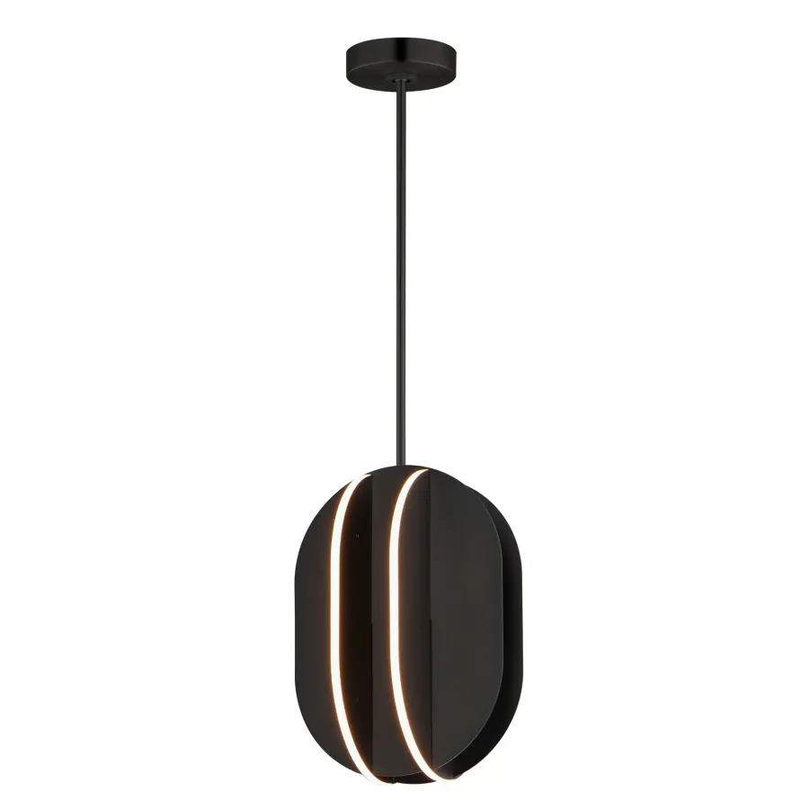 Interval LED Medium Ellipse Pendant - Image 1