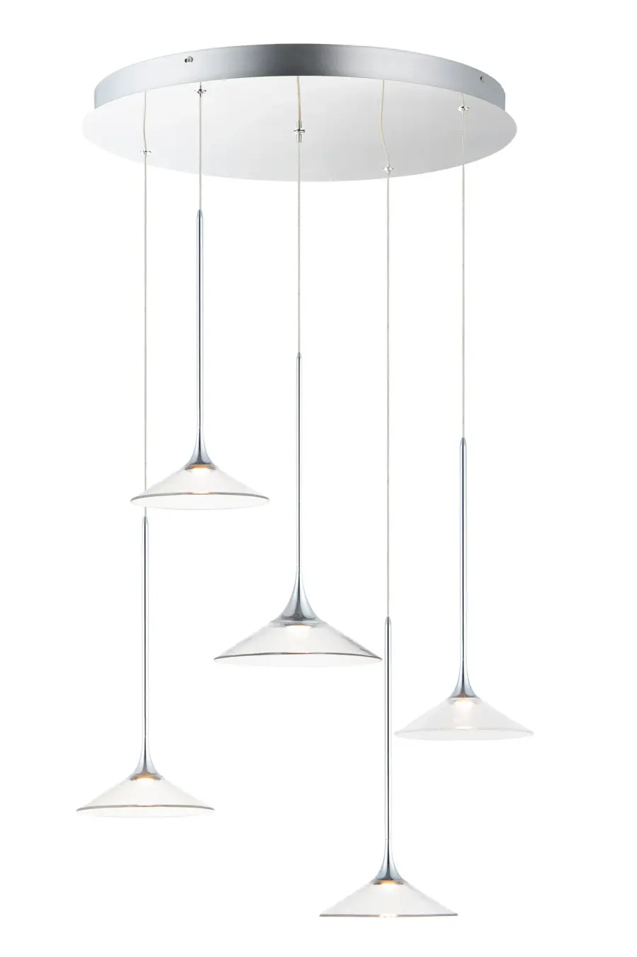 Cono LED 5-Light Multi-Light Pendant - Image 1
