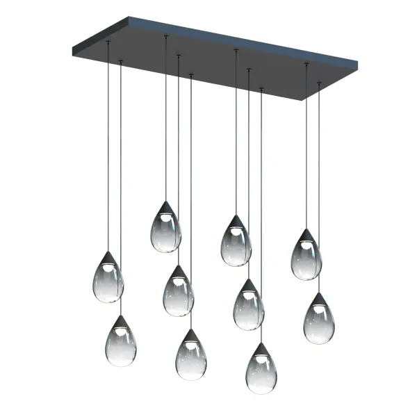 Dewdrop 10-Light LED Linear Pendant - Image 1