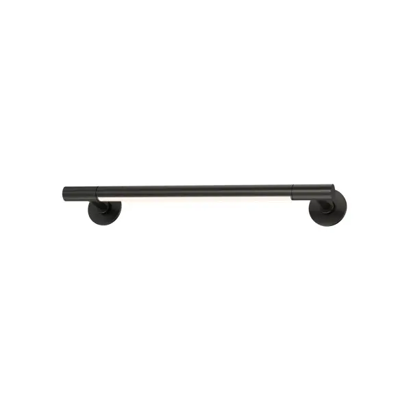 Collection: Purist Finish: Black Width: 2.25" Height: 18.00" Length: 18.00" Weight: 1.34 lb Extension from Wall: 4.00" Wire: 8" Canopy: 2.25"x2.25" Bulbs Included Number of Bulbs: 1 Maximum Wattage: 7.00 W Bulb Base: DC Integrated Light Source: LED Light Output: 250.00 lm Color Temperature: 3000 K CRI: 90 Rated Average Life: 30000 Voltage: 120.00 V Material: Aluminum, Acrylic Safety Listing: cETLus Safety Rating: Damp ADA LED Spec Sheet