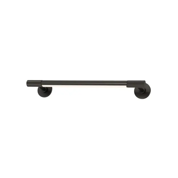 Collection: Purist Presa Finish: Black Width: 2.25" Height: 18.00" Length: 18.00" Weight: 1.34 lb Extension from Wall: 4.00" Wire: 8" Canopy: 2.25"x2.25" Bulbs Included Number of Bulbs: 1 Maximum Wattage: 7.00 W Bulb Base: DC Integrated Light Source: LED Light Output: 250.00 lm Color Temperature: 3000 K CRI: 90 Rated Average Life: 30000 Voltage: 120.00 V Material: Aluminum, Acrylic Safety Listing: cETLus Safety Rating: Damp ADA LED Spec Sheet