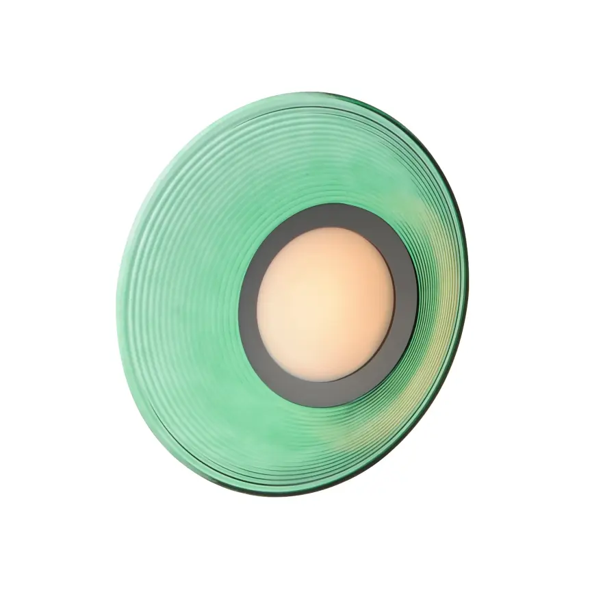 Jensen 12" Semi-Flush Mount in Matte Black - Image 2