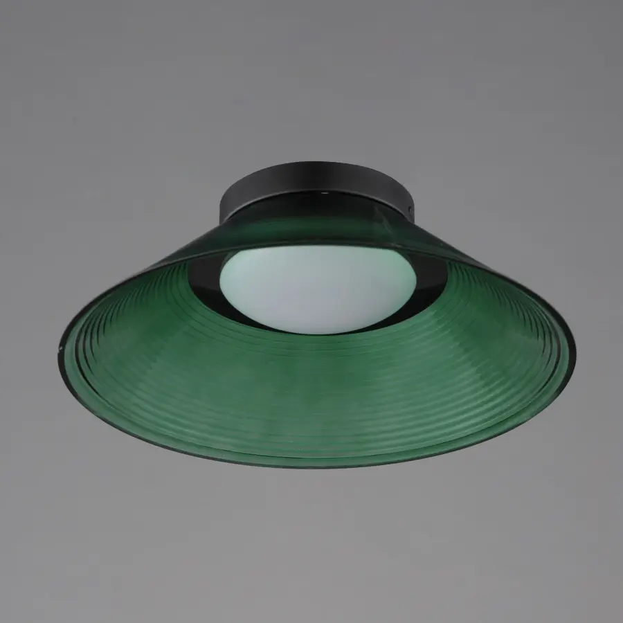Jensen 12" Semi-Flush Mount in Matte Black - Image 4