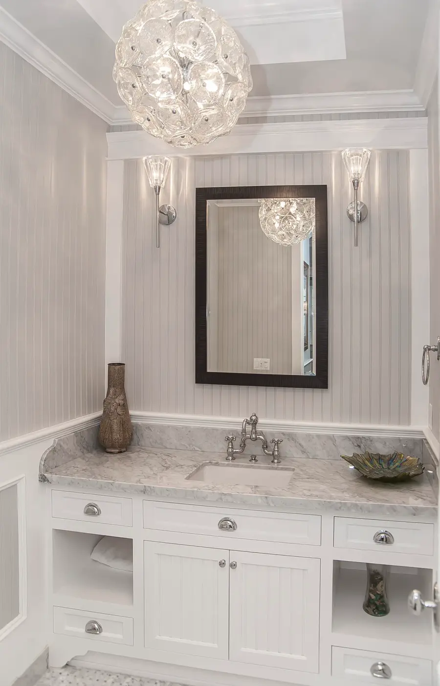 Fiori 20-Light Crystal Pendant Chandelier - Image 4