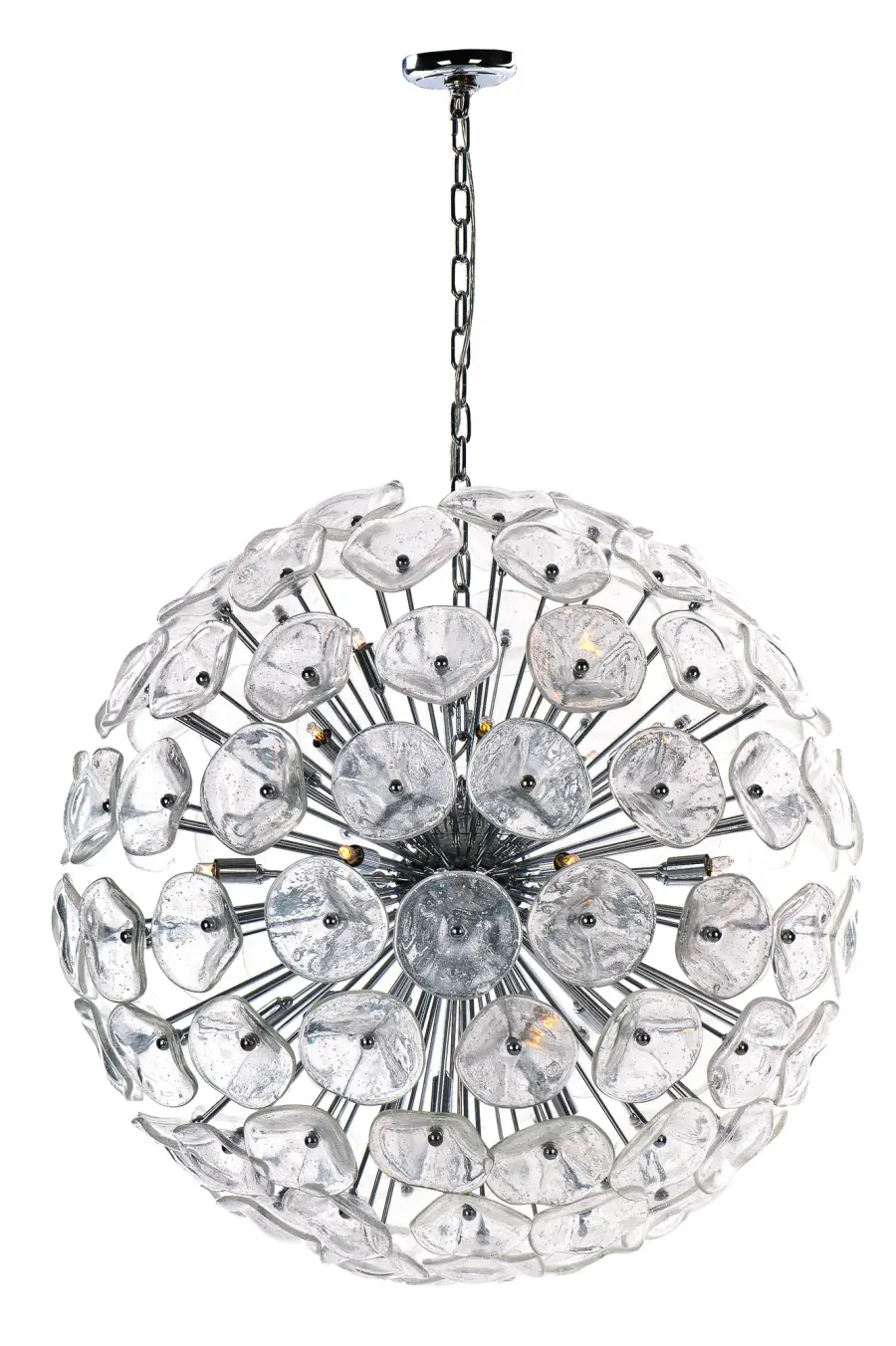 Fiori 28-Light Crystal Pendant Chandelier - Image 1