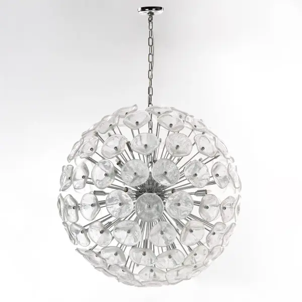 Fiori 28-Light Crystal Pendant Chandelier - Image 3