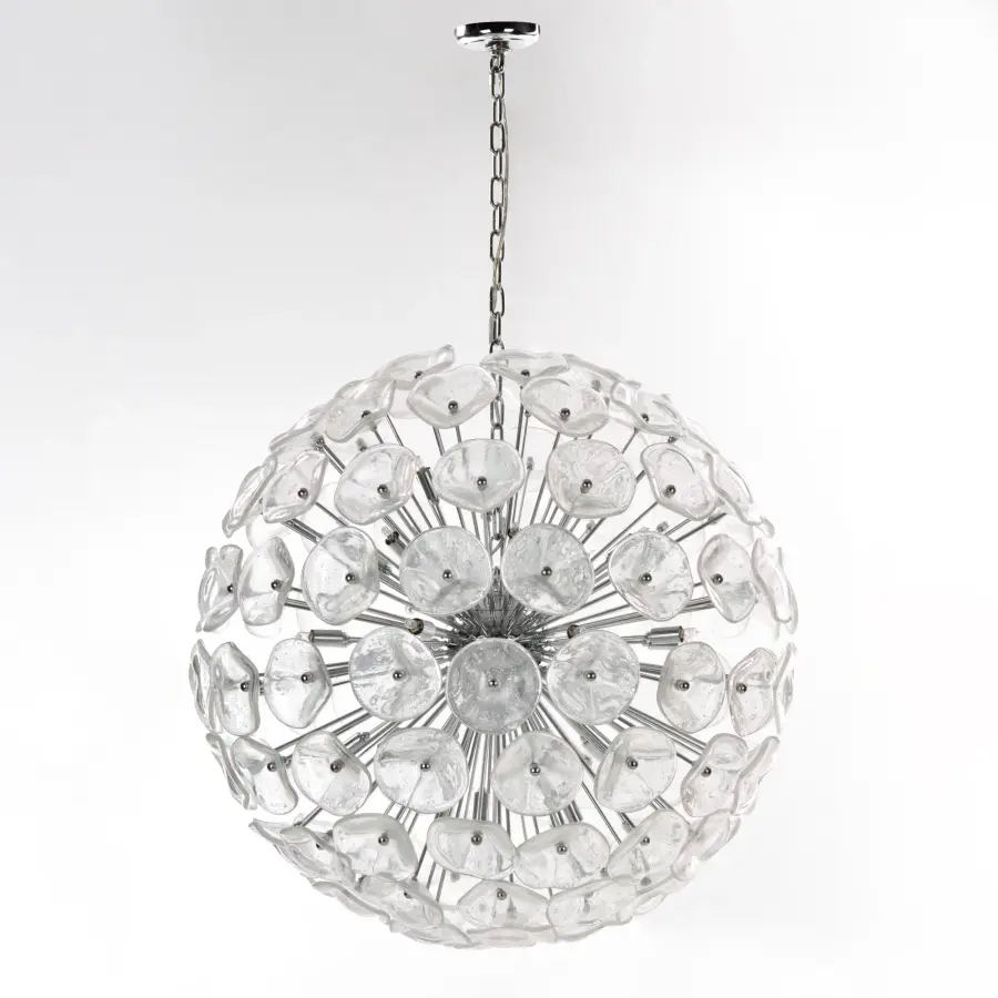 Fiori 28-Light Crystal Pendant Chandelier - Image 3