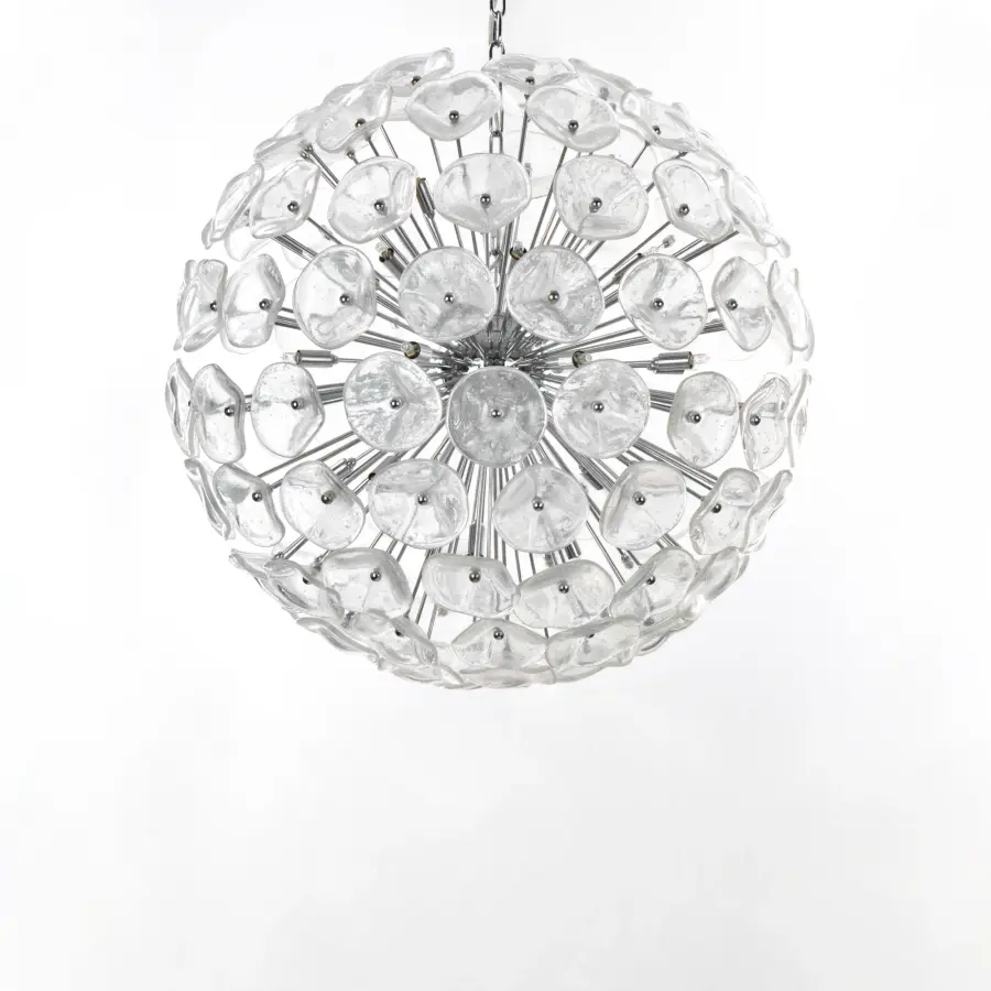 Fiori 28-Light Crystal Pendant Chandelier - Image 4