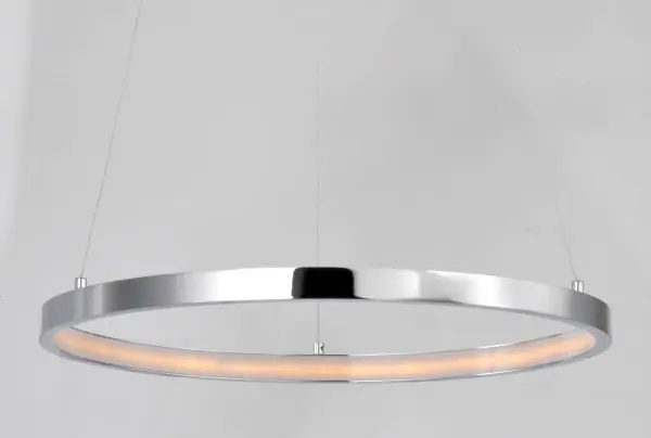 Hoops LED Single Pendant in Polished Chrome - Image 3
