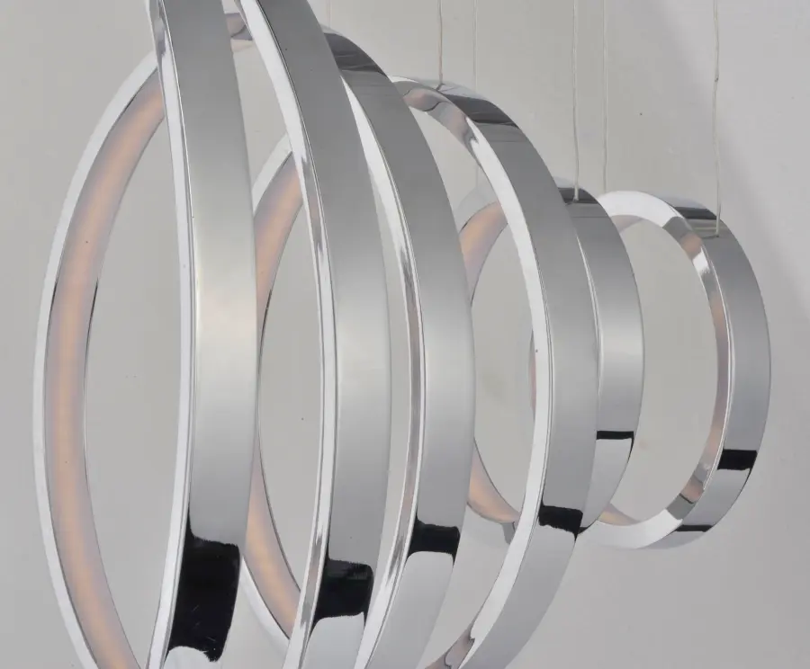 Hoops LED 11-Light Linear Pendant - Image 3