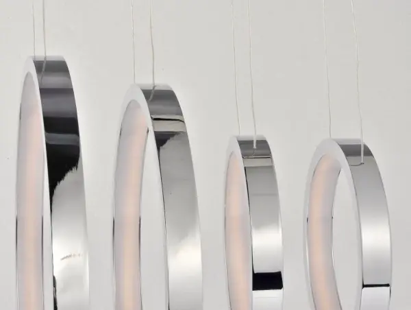 Hoops LED 11-Light Linear Pendant - Image 4