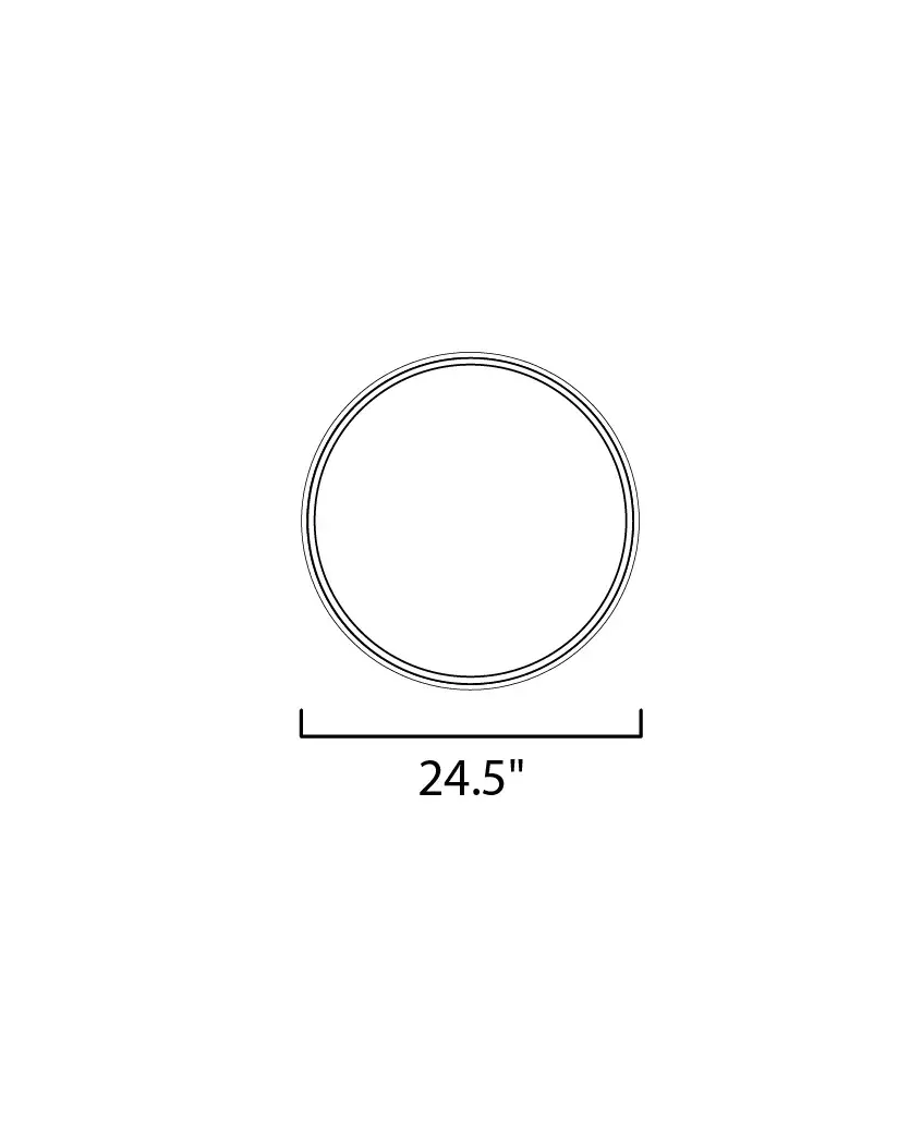 Groove WiZ Smart LED Flush Mount - Image 5
