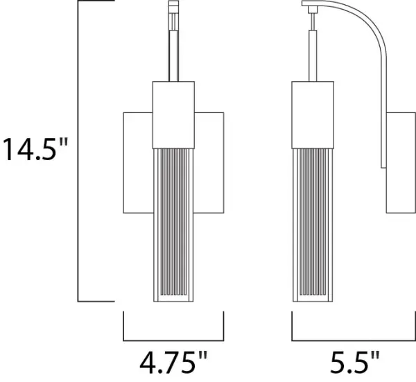 Fizz III 1-Light LED Wall Sconce - Image 4