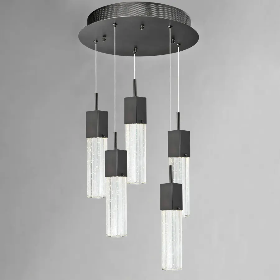 Fizz III 5-Light LED Multi-Light Pendant - Image 2