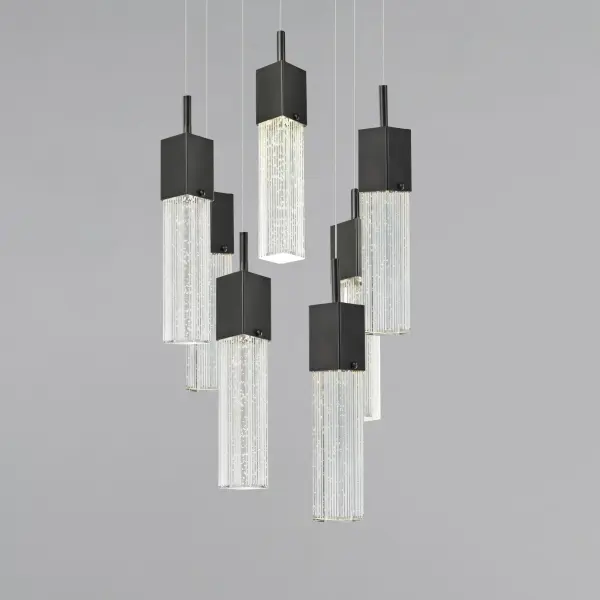 Fizz III 7-Light LED Multi-Light Pendant - Image 3